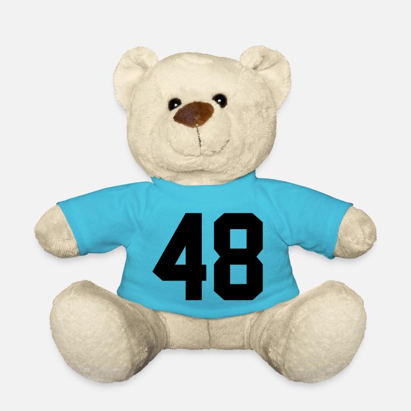48 - Teddy Bear - atoll blue