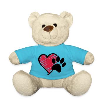 dog love - Teddy - Atollblau - Vorne