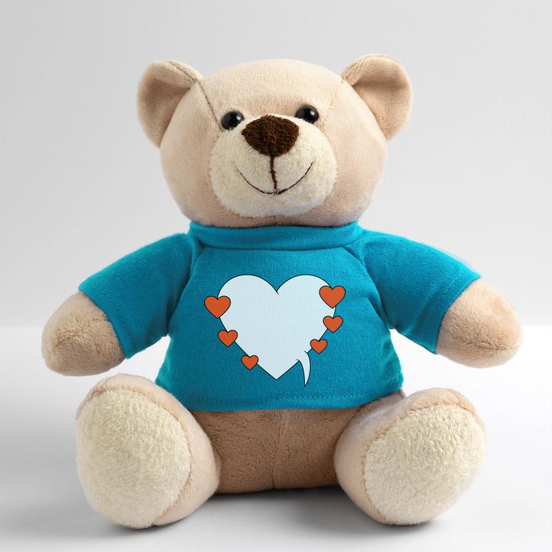 Speech bubble with hearts Teddy Bear