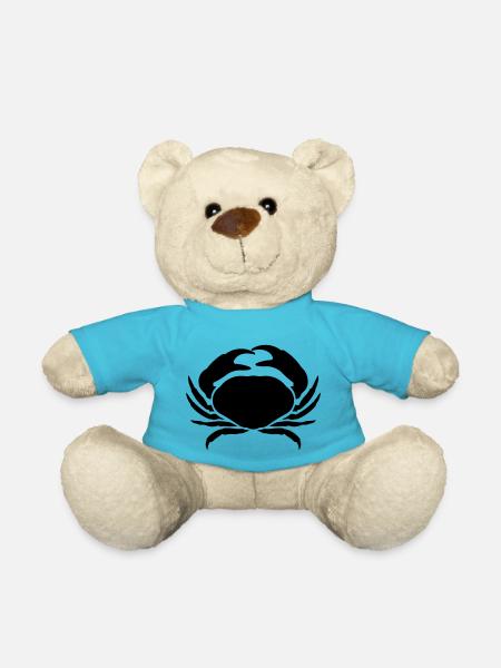 Signe du zodiaque Cancer - Nounours - bleu outremer