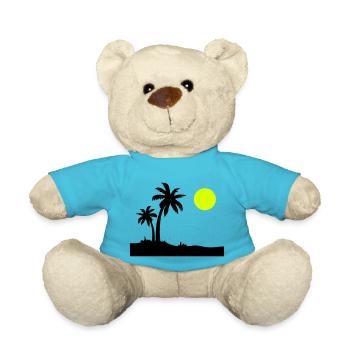 Île Palm - Nounours - bleu outremer - Devant