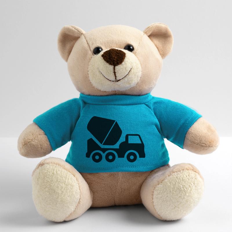 Construction work excavator vehicle Teddy Bear