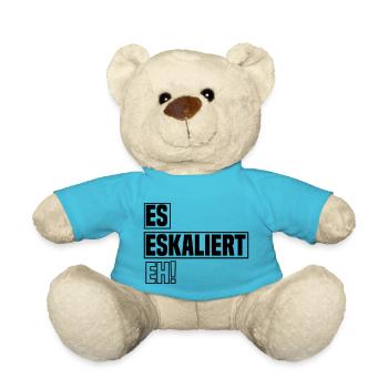 es eskaliert eh - Teddy - Atollblau - Vorne