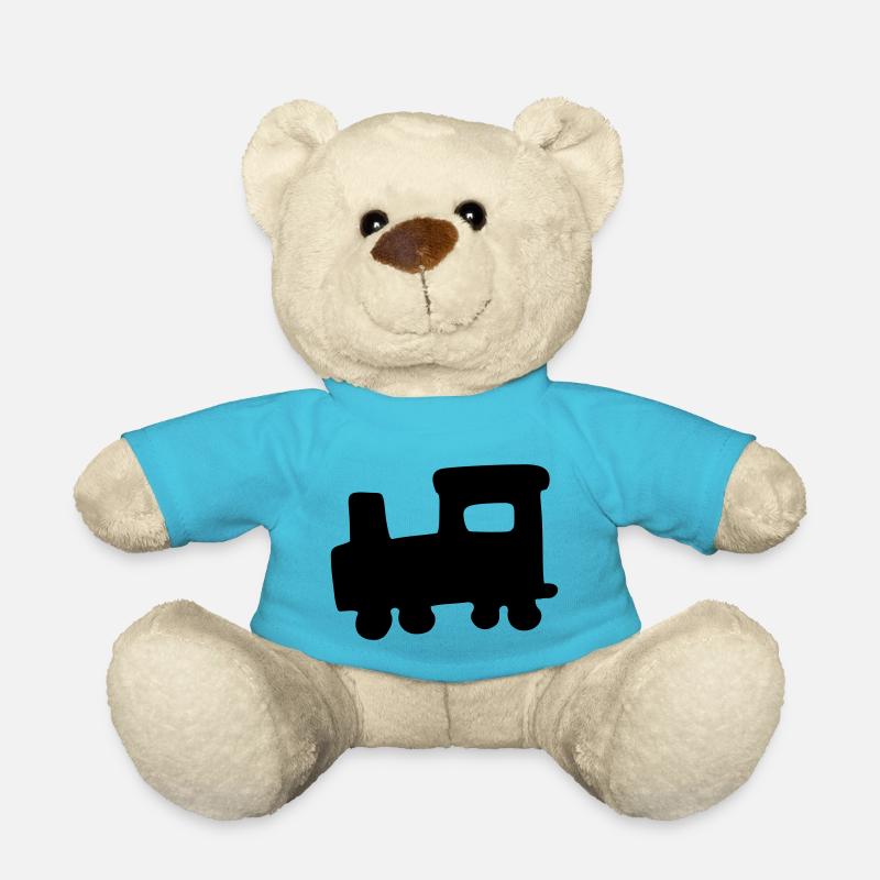 Zug - Lokomotive - Lok - Teddy - Atollblau