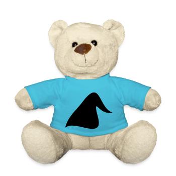 Mütze // Zipfelmütze // Zipfel // Schlafmütze - Teddy - Atollblau - Vorne