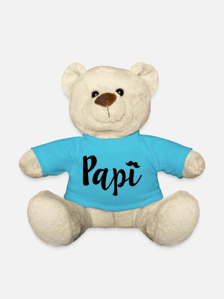 Papi - Teddy Bear - atoll blue