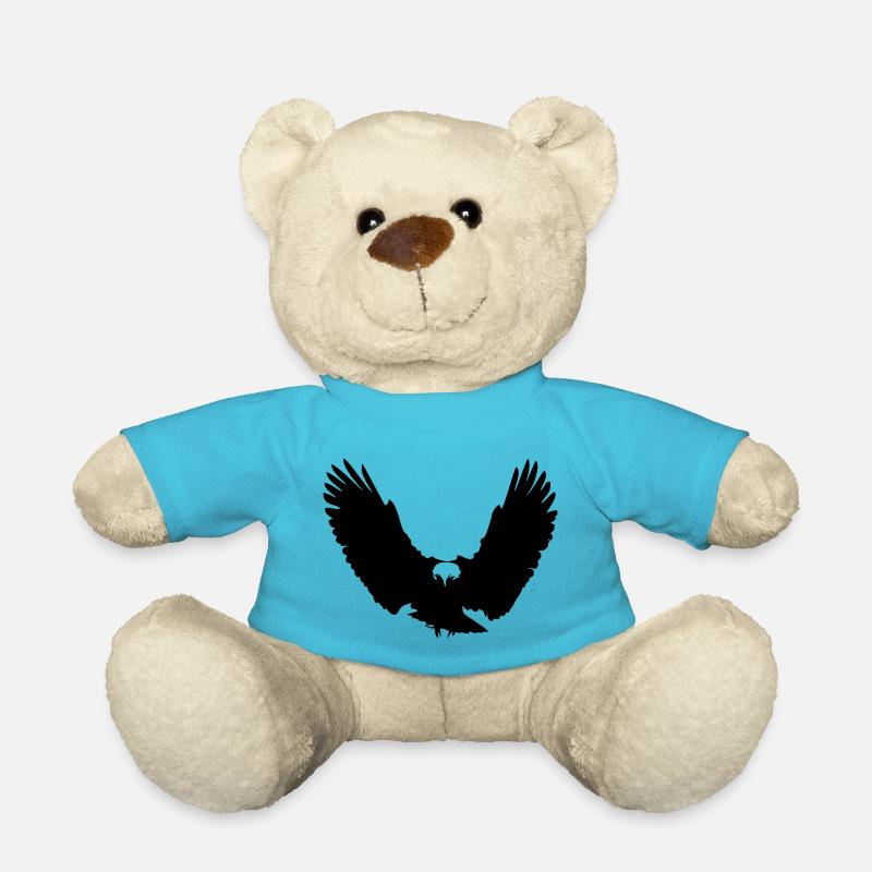 eagle - Teddy Bear - atoll blue