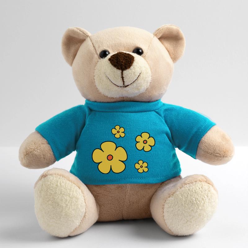 Blumen dreifarbig Teddy