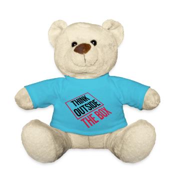 Außerhalb Denken Perspektivisch - Teddy - Atollblau - Vorne