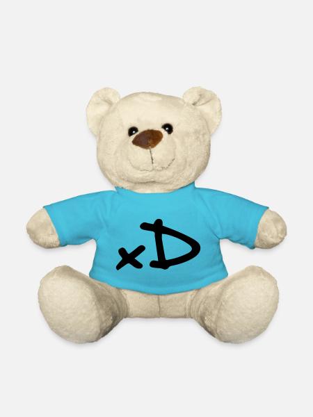 xD - Teddy Bear - atoll blue