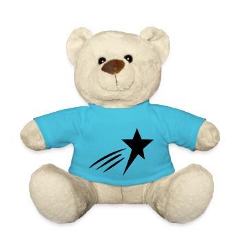 Coole Sternschnuppe - Teddy - Atollblau - Vorne
