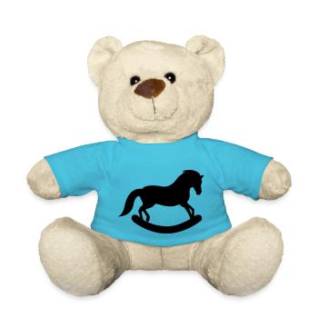 rocking horse - Teddy - Atollblau - Vorne