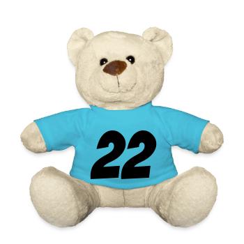22 - Teddy - Atollblau - Vorne