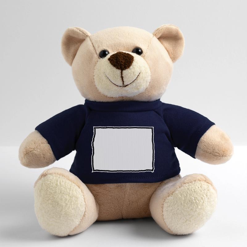 Name badge in table format Teddy Bear