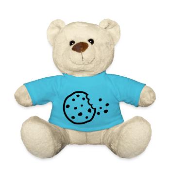 Cookie - Teddy Bear - atoll blue - Front