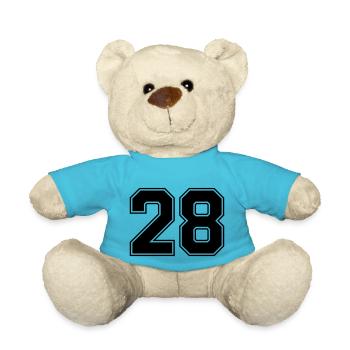 28 - Teddy - Atollblau - Vorne