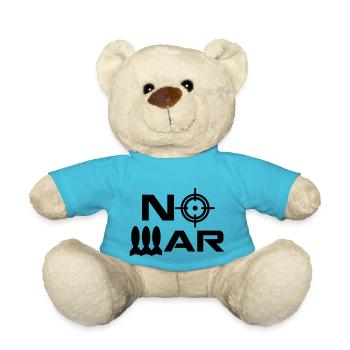 Kein Krieg 01 - Teddy - Atollblau - Vorne