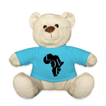 LOVE AFRIKA AFRICA - Teddy - Atollblau - Vorne