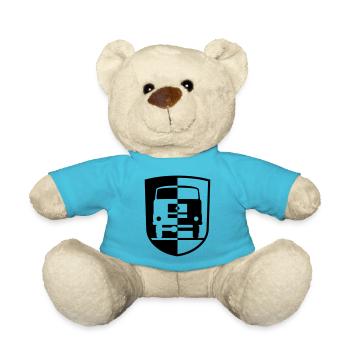Armoiries IFA Ludwigsfelde - Nounours - bleu outremer - Devant