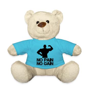 Gain de douleur Bodybuilder - Nounours - bleu outremer - Devant