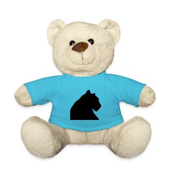 Panther - Teddy Bear - atoll blue - Front