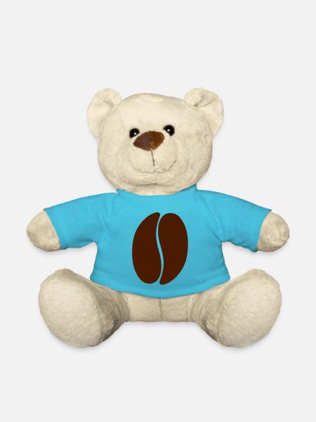 Kaffeebohne - Teddy - Atollblau