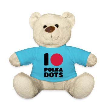 Polka Dots - Teddy - Atollblau - Vorne