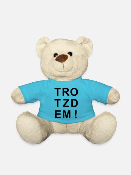 TROTZDEM - Teddy - Atollblau