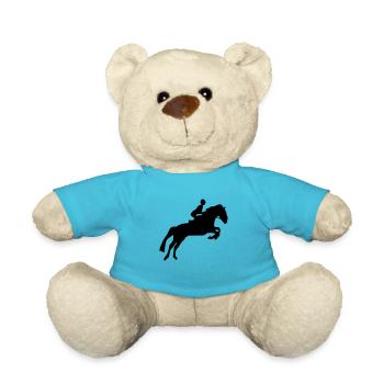 chevaucher - Nounours - bleu outremer - Devant