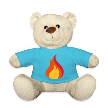 Feuer - Teddy - Atollblau - Vorne
