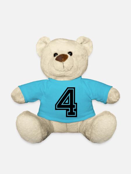 4 - Teddy Bear - atoll blue