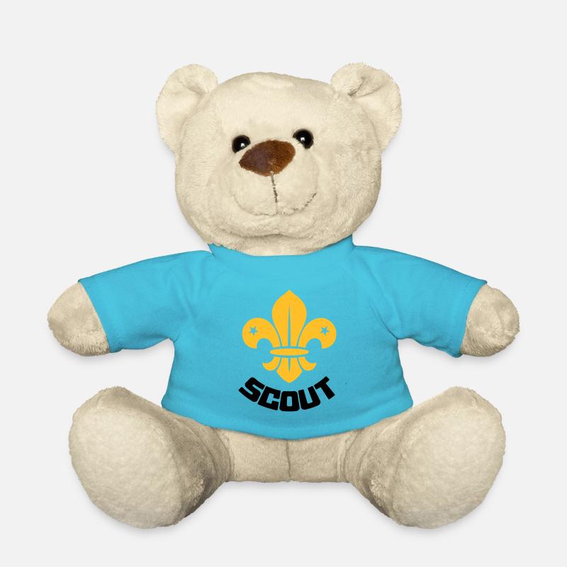 Scout - Scoutisme - Nounours - bleu outremer