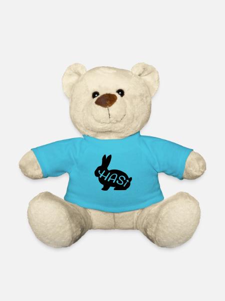 Ostern - Teddy - Atollblau