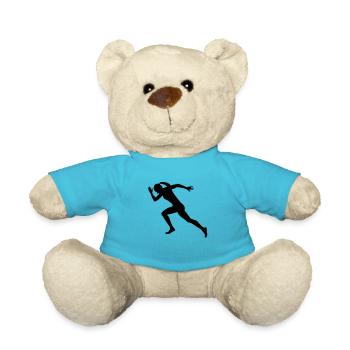 sprinter, course, coureur - Nounours - bleu outremer - Devant