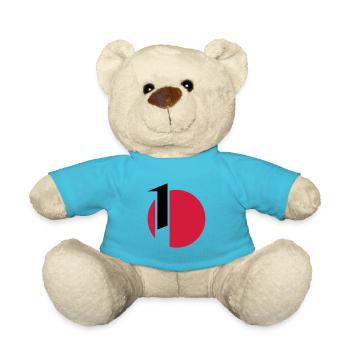 Teeny sailing class segelzeichen - Teddy - Atollblau - Vorne