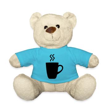 Kaffeebecher - Teddy - Atollblau - Vorne