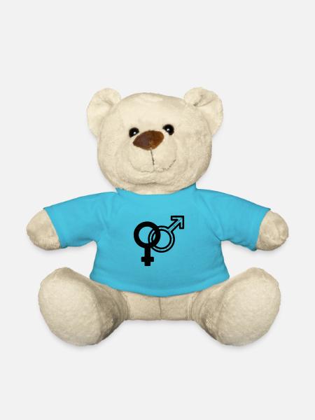 männlichundweiblich - Teddy - Atollblau