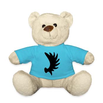 Ostpreußen Elchschaufel - Teddy - Atollblau - Vorne