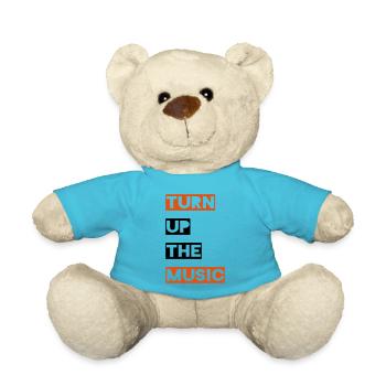 Turn up the music - Teddy Bear - atoll blue - Front