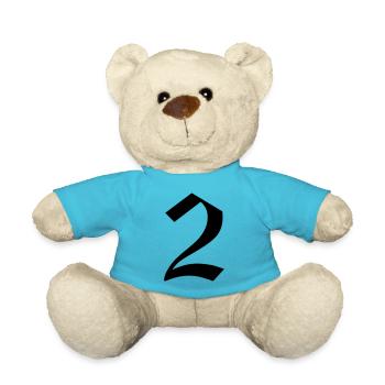 2 - Teddy Bear - atoll blue - Front