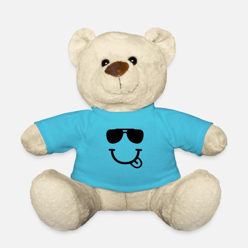 Smiley - Teddy - Atollblau