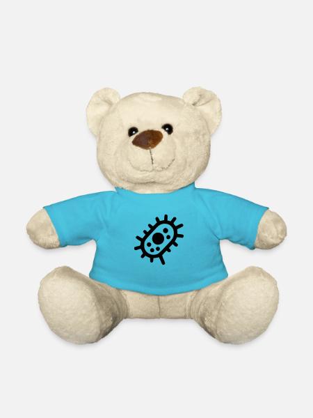 Bakterien - Teddy - Atollblau