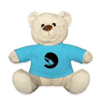 Nature Soirée Escalade Silhouette - Nounours - bleu outremer - Devant