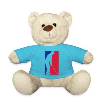 Bleu rouge golf - Nounours - bleu outremer - Devant