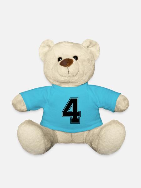 4 - Teddy Bear - atoll blue