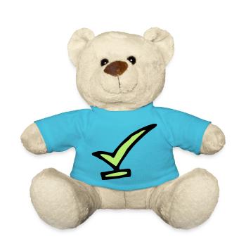 vérifier - Nounours - bleu outremer - Devant