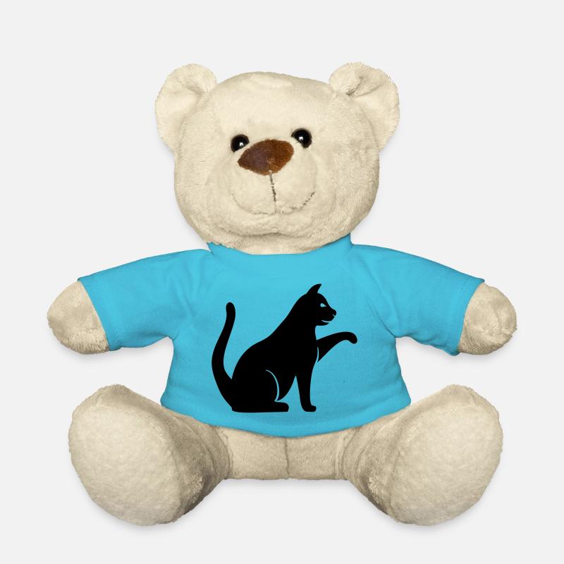 Chat - Nounours - bleu outremer