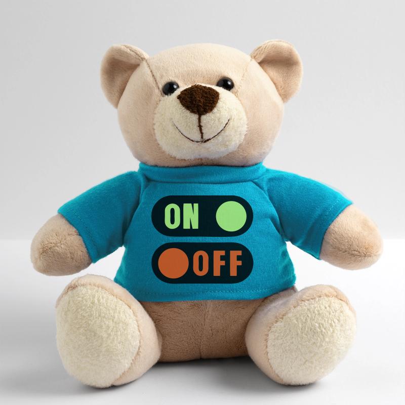 button on off Teddy Bear