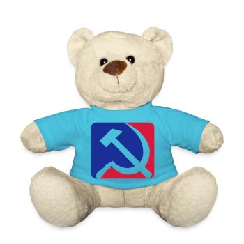 Communisme bleu rouge - Nounours - bleu outremer - Devant