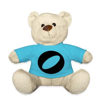 Whole Note icon to design yourself - Teddy Bear - atoll blue - Front